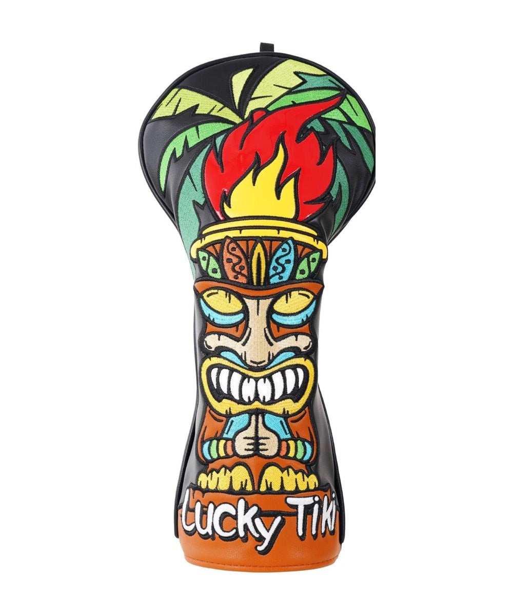 Lucky Tiki Headcover - isolated front view from original photograph