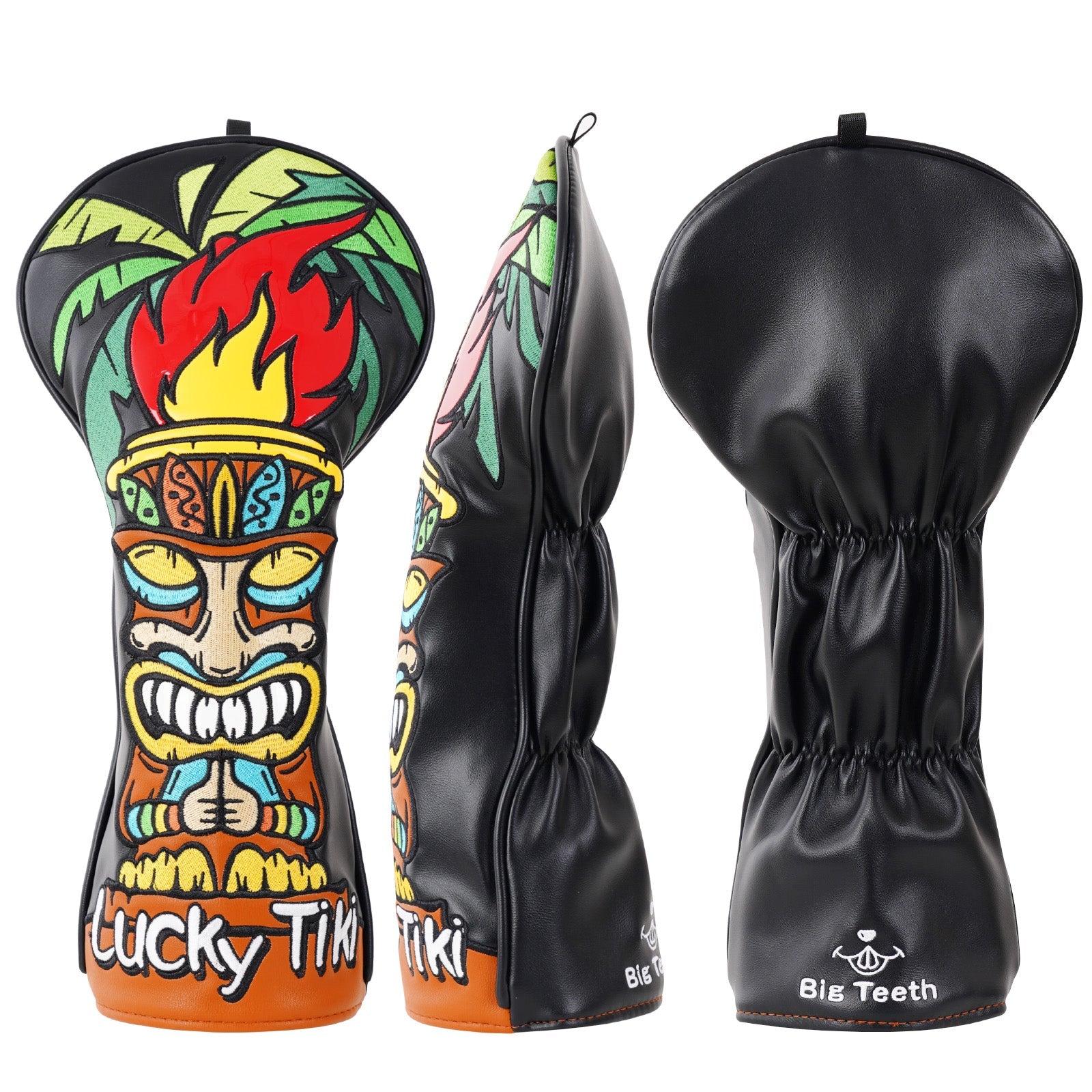 Lucky Tiki Headcover - Black - Club Rehab
