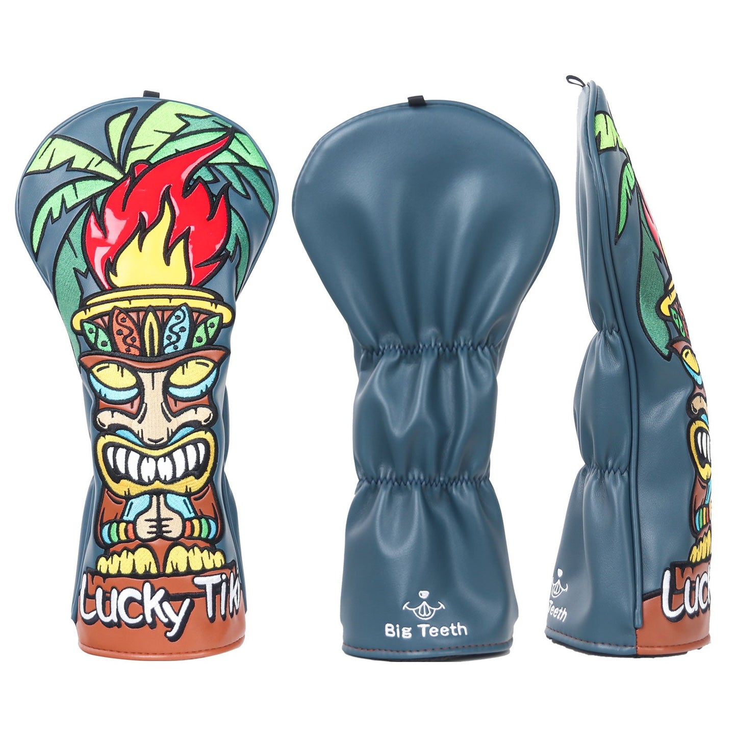 Lucky Tiki Headcover - Blue - Club Rehab