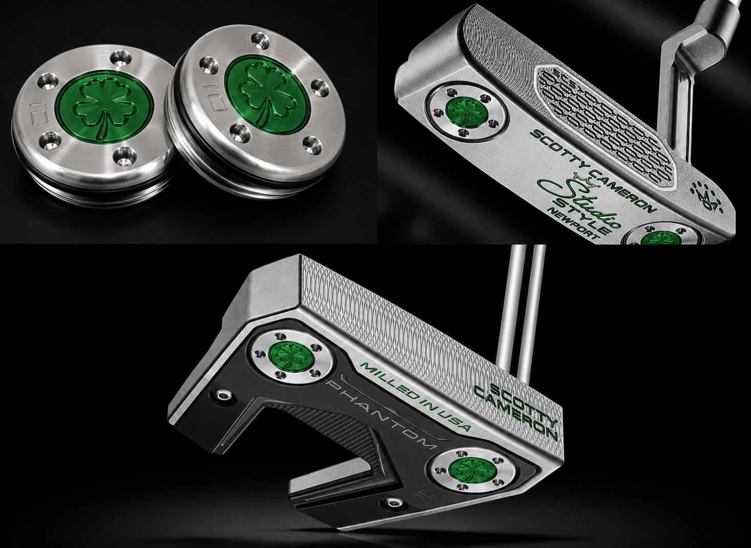 LuckyStrike Clover Counterweight Kit for Scotty Cameron Putters - 1 Set 5g **14-day delivery** - Club Rehab