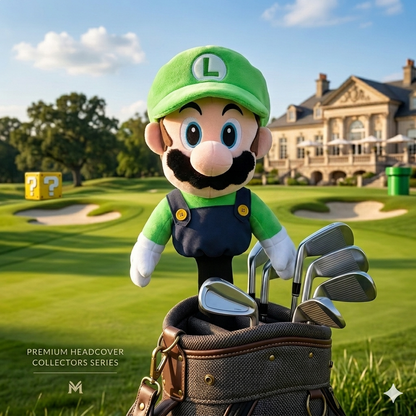 Luigi Inspired Driver Headcover - Luigi - Club Rehab