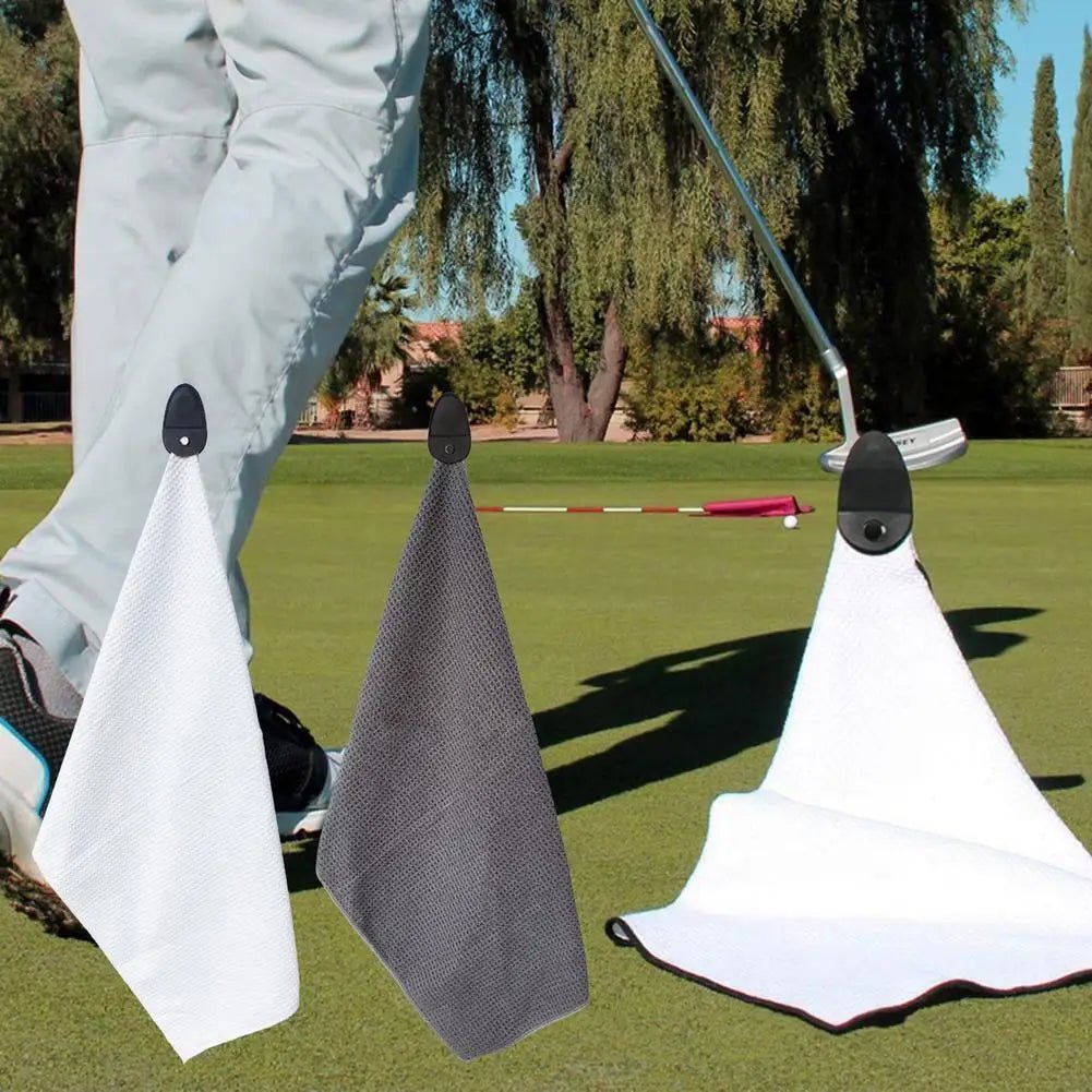 Magnet Master: Microfiber Golf Towel - Club Rehab - MicrofiberPin - Seeker RedMagnet Master: Microfiber Golf Towel