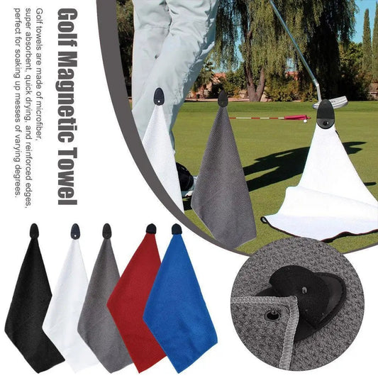 Magnet Master: Microfiber Golf Towel - Club Rehab - MicrofiberPin - Seeker RedMagnet Master: Microfiber Golf Towel