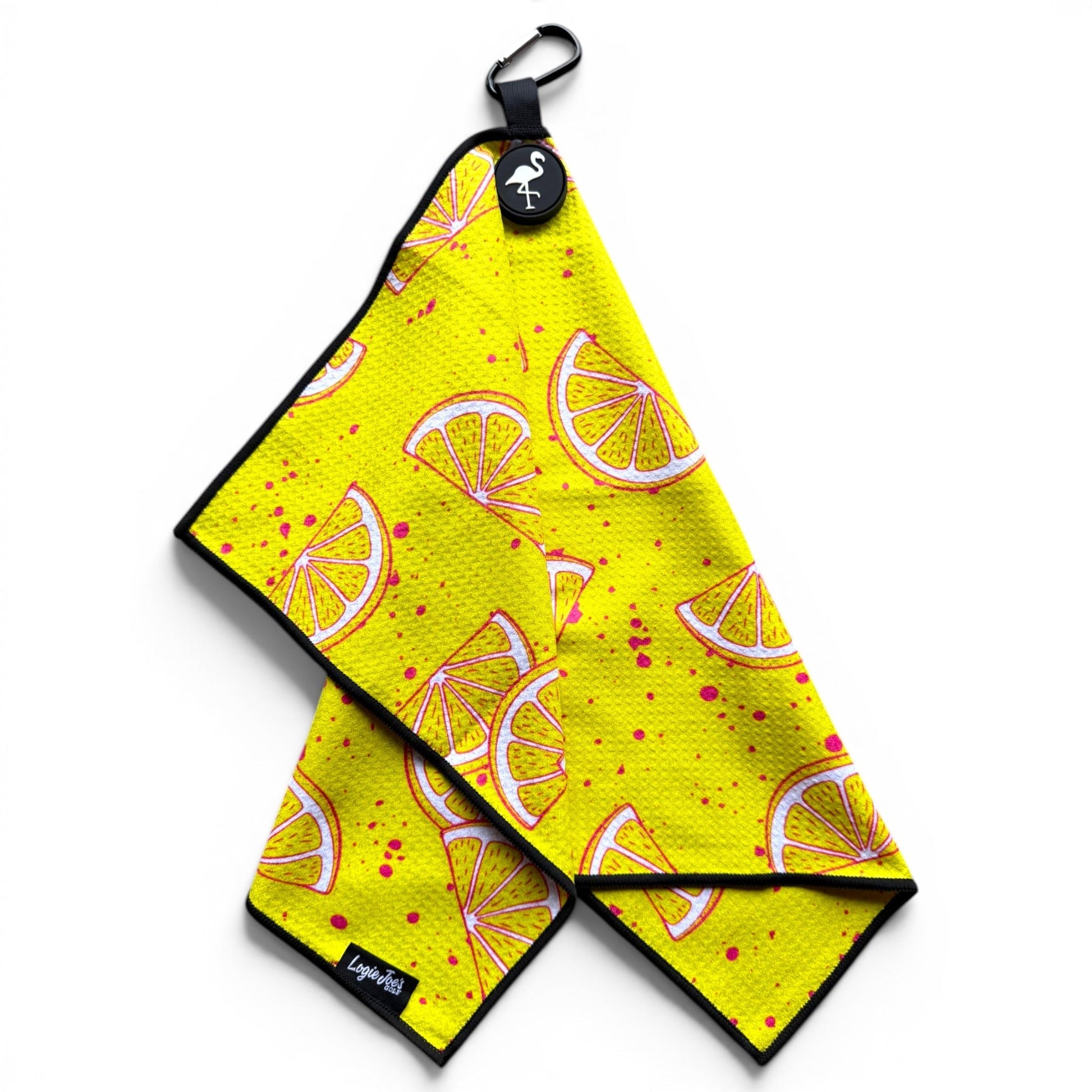 Main Squeeze Golf Towel | 24” x 16” Microfiber Towel | Magnetic Clip & Carabiner | Premium Golf Accessory - Club Rehab
