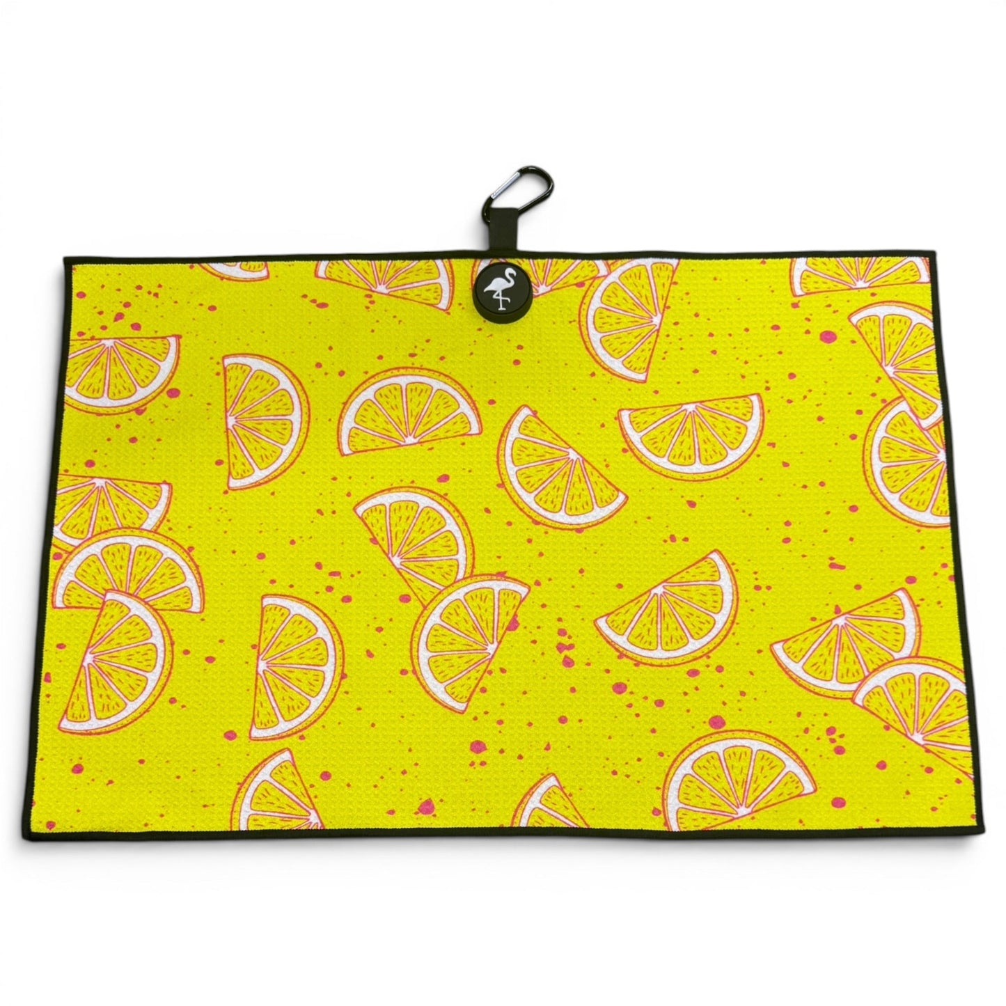Main Squeeze Golf Towel | 24” x 16” Microfiber Towel | Magnetic Clip & Carabiner | Premium Golf Accessory - Club Rehab