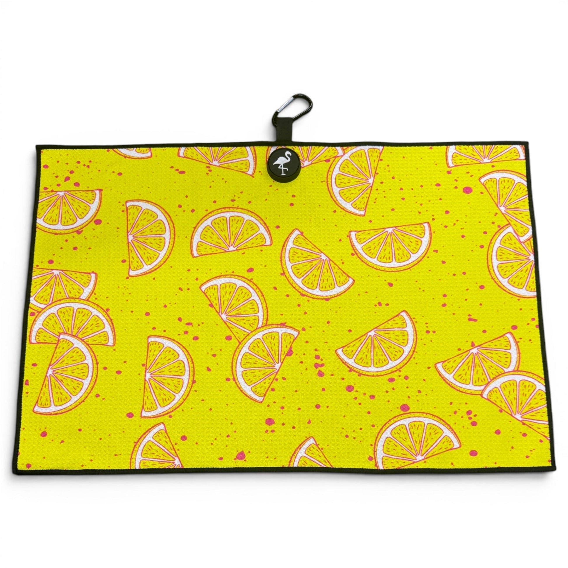Main Squeeze Golf Towel | 24” x 16” Microfiber Towel | Magnetic Clip & Carabiner | Premium Golf Accessory - Club Rehab