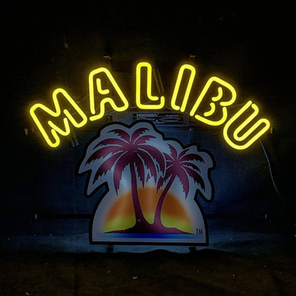 Malibu Beer Neon Light Sign - Club Rehab
