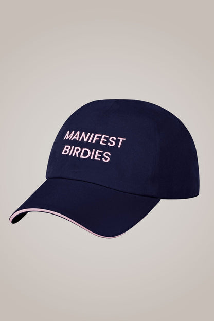 Manifest Birdies Ball Cap in Navy - Club Rehab