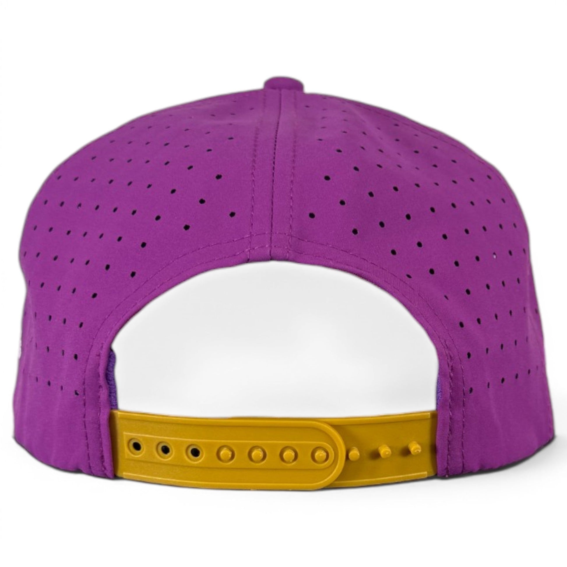 Marlin Golf Hat | Snapback Cap | Built-in Magnetic Ball Marker Holder + Marker Included | Adjustable Purple - Club Rehab