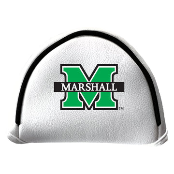 Marshall Thundering Herd Vintage-Putter-Headcover mit weißem Aufdruck