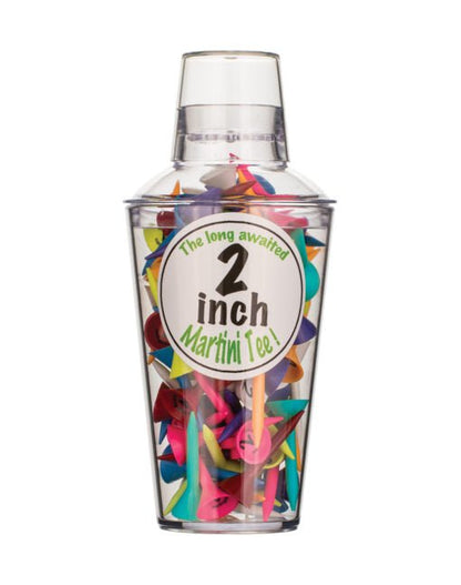 Martini 2 - Inch Golf Tees - Multicolor 100 - Club Rehab