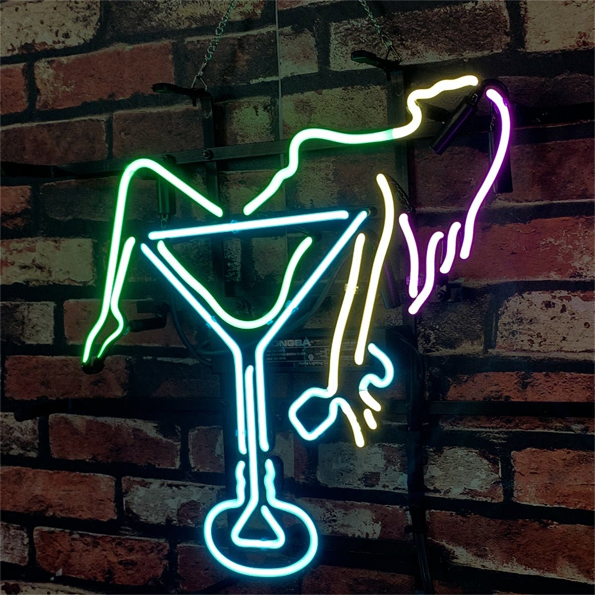 Martini Girl Neon Signs - Club Rehab