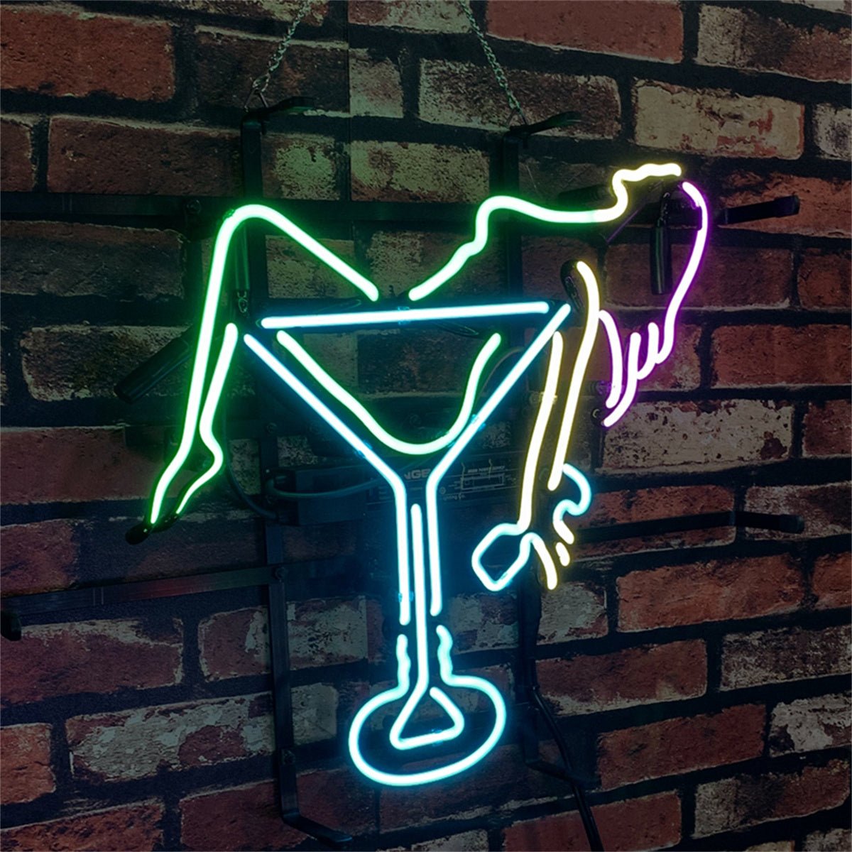 Martini Girl Neon Signs - Club Rehab