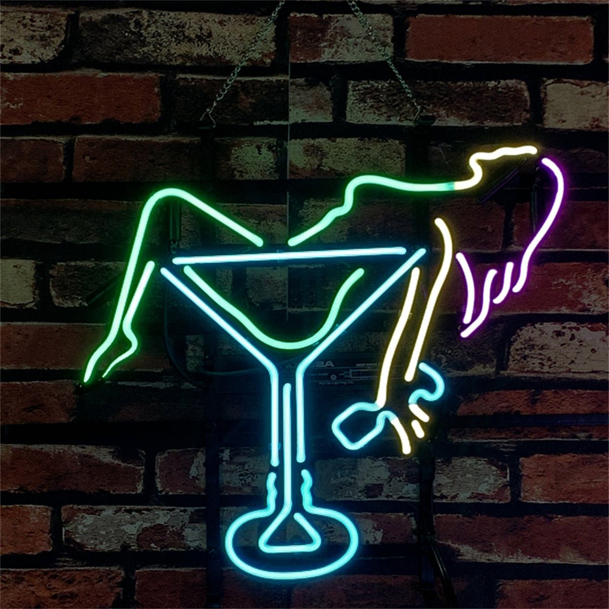 Martini Girl Neon Signs - Club Rehab