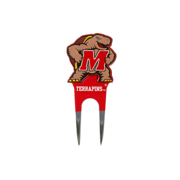 Maryland Terrapins Custom Shaped Divot Tool