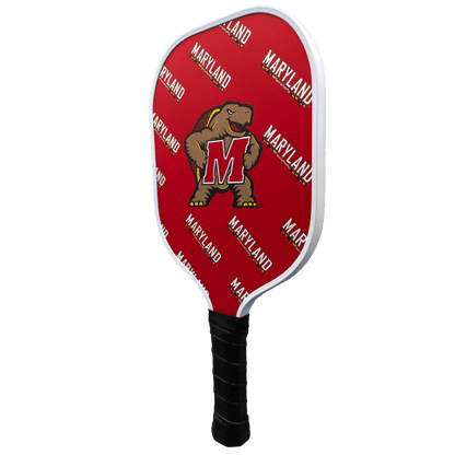 Maryland Terrapins Pickleball Paddle | Carbon Fiber Face | 12mm Core - Club Rehab