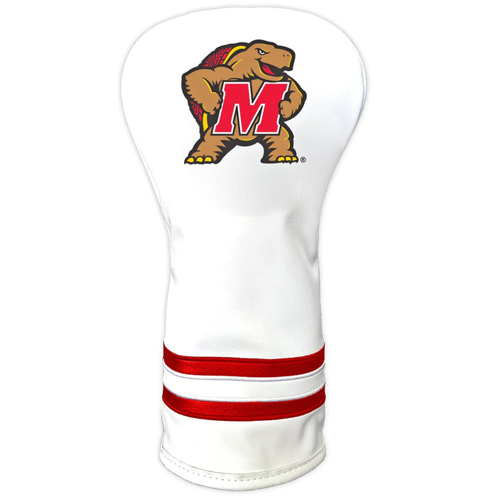 Maryland Terrapins Vintage Golf Headcovers – White - Club Rehab