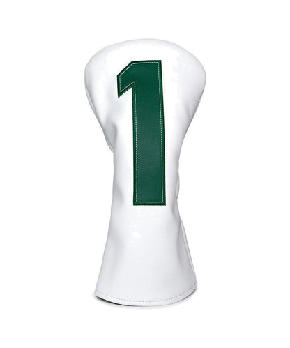 Masters Caddie Number Headcovers - isolated front view from original photograph