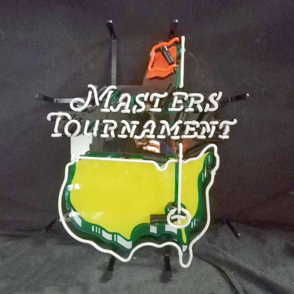 Masters Tournament Golf Logo Neon Signs Light - Club Rehab