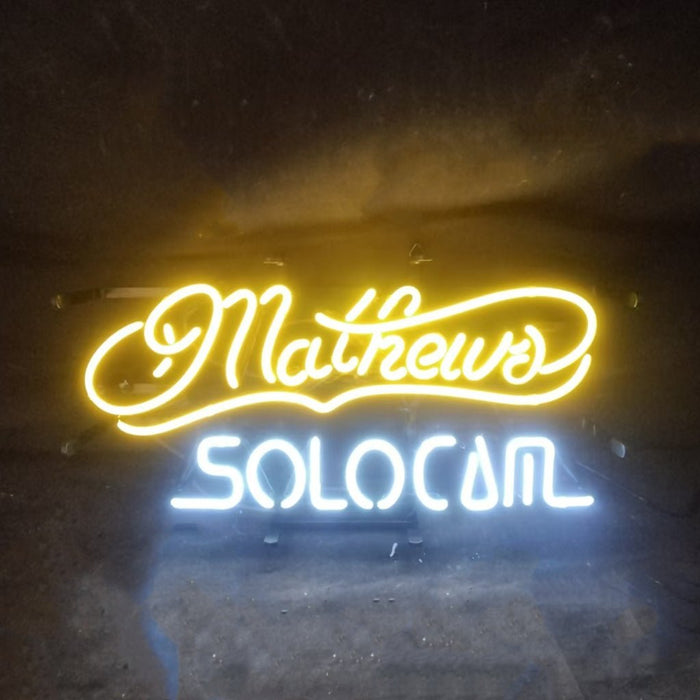 Mathews Solocom Neon Signs - Club Rehab