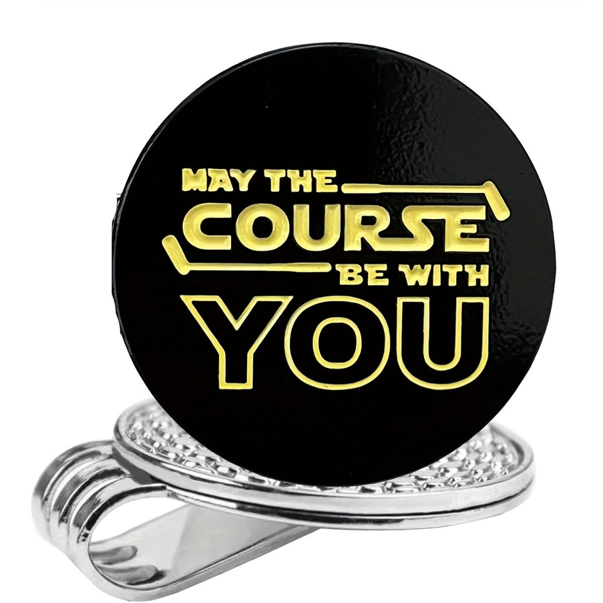 "May The Course Be With You" Golf Ball Marker - Club Rehab - Golf Ball Marker45376798064832