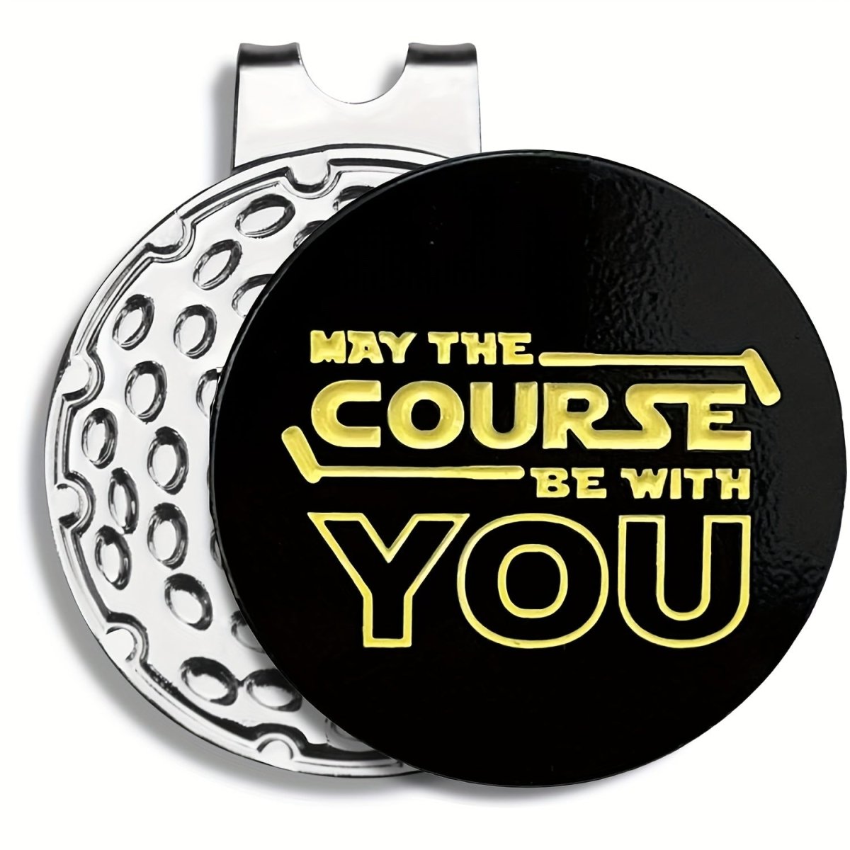 "May The Course Be With You" Golf Ball Marker - Club Rehab - Golf Ball Marker"May The Course Be With You" Golf Ball Marker