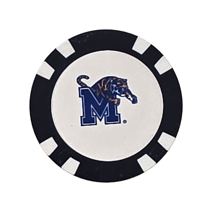 Memphis Tigers Golf Chip Ball Marker