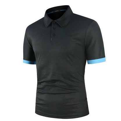 Men Polo Men Shirt Short Sleeve Polo Shirt Contrast Color Polo New Clothing Summer Streetwear Casual Fashion Men tops - Club Rehab - Polo shirtblack blueS45134534181056|45134534213824|45134534246592|45134534410432|45134534541504|45134534574272|45134534607040|45134534639808