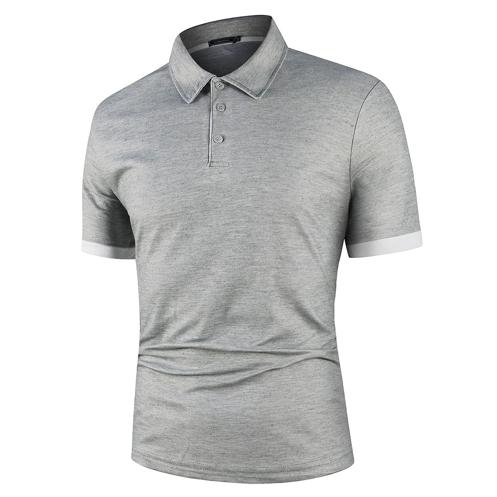 Men Polo Men Shirt Short Sleeve Polo Shirt Contrast Color Polo New Clothing Summer Streetwear Casual Fashion Men tops - Club Rehab - Polo shirtlight grey whiteS45134535491776|45134535524544|45134535557312|45134535721152|45134535753920|45134535786688|45134535819456|45134535852224