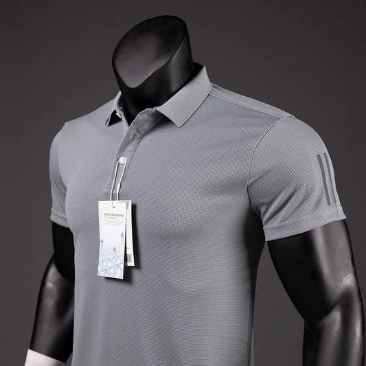 Men's Fairway Flex Polo: The Cool Shot Caller - Club Rehab - Polo shirtBlackXSMen's Fairway Flex Polo: The Cool Shot Caller