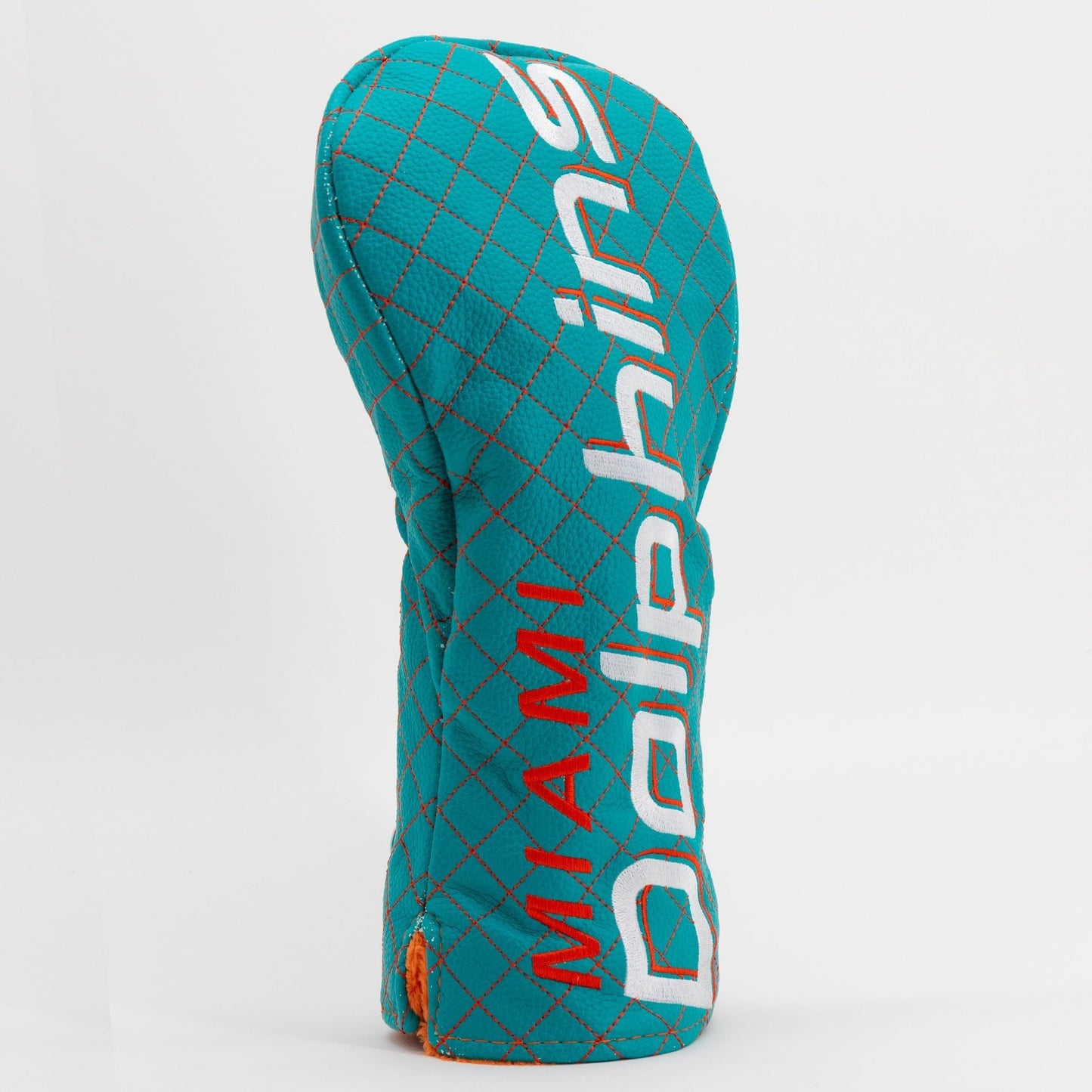 Miami Dolphins Quilted Headcovers – Fins Up Collection - Fairway Solid - Club Rehab