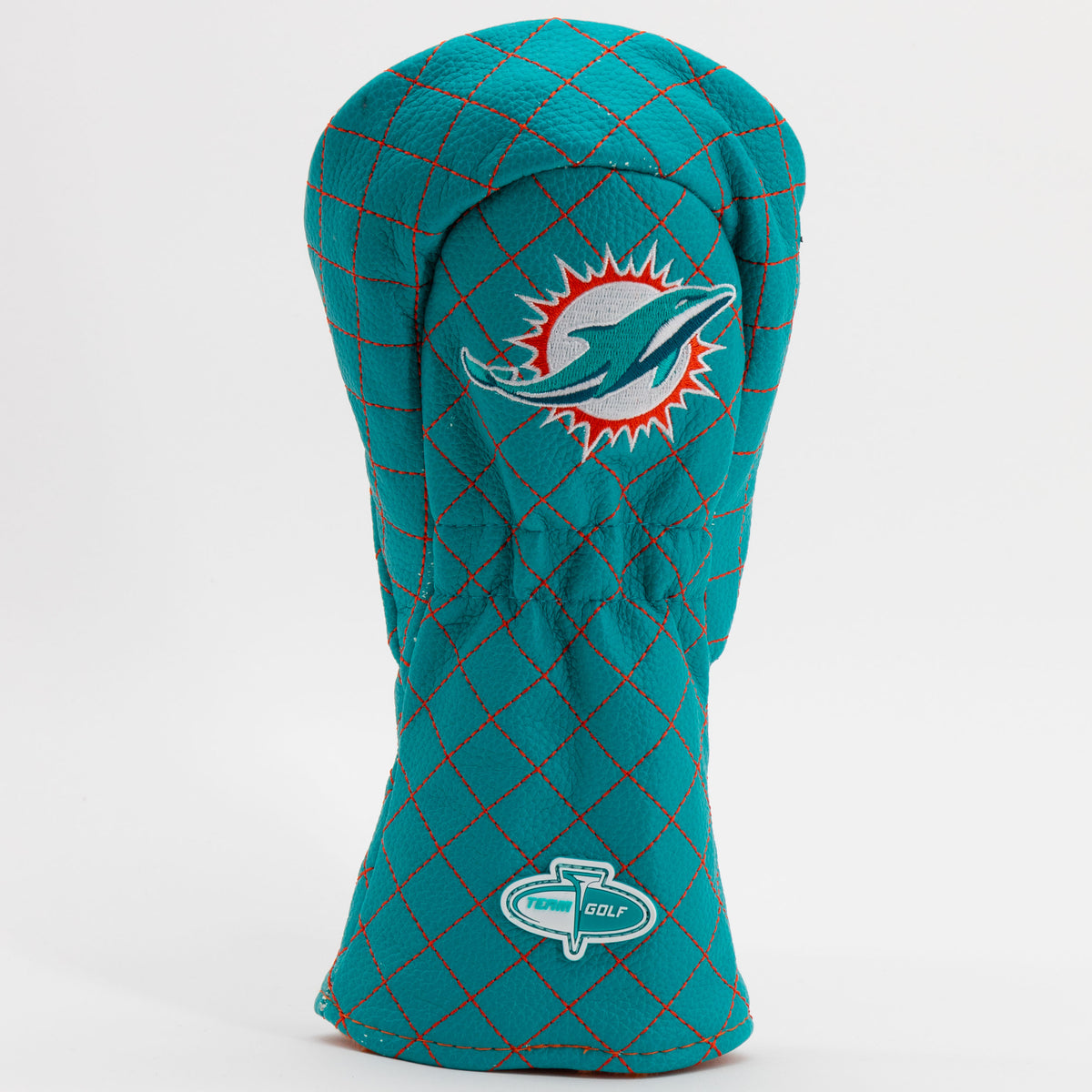 Miami Dolphins Solid Fairway quilted headcover, back view