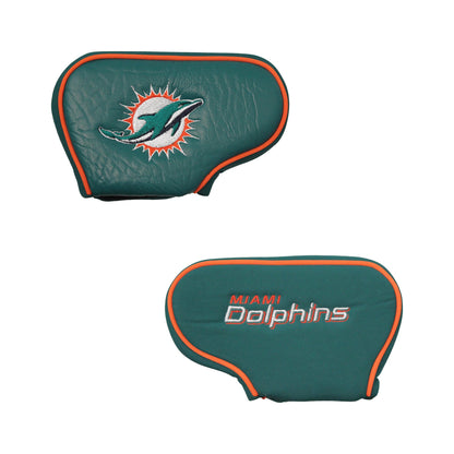 Miami Dolphins Vintage NFL Headcovers - Blade Putter - Club Rehab