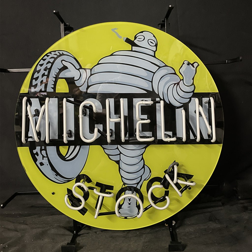 Michelin Stock Neon Signs Light - 19"x19" - Club Rehab