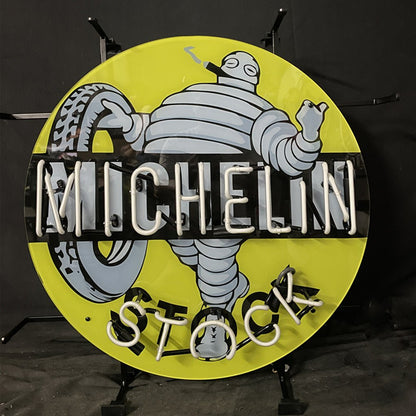 Michelin Stock Neon Signs Light - 19"x19" - Club Rehab
