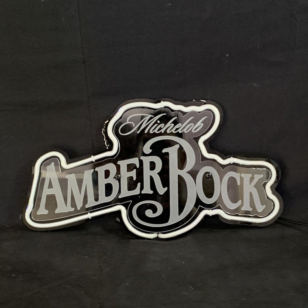 Michelob Amber Bock Beer Neon Signs - Club Rehab