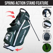 Michigan State Spartans Fairway Stand Bag - Image 5 - Club Rehab
