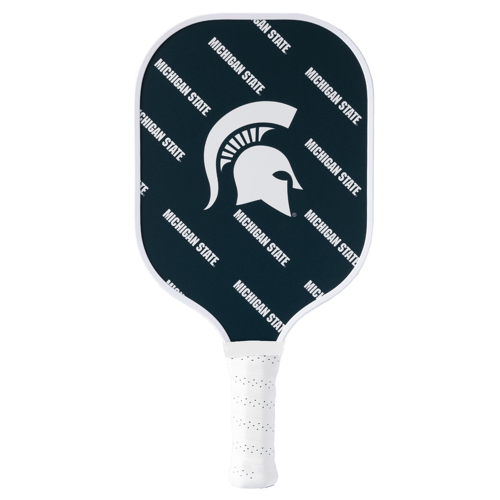 Michigan State Spartans Pickleball Paddle | Carbon Fiber Face | 12mm Core - Club Rehab