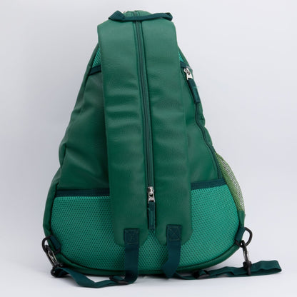 Michigan State Spartans PU leather backpack by Team Golf, view 2