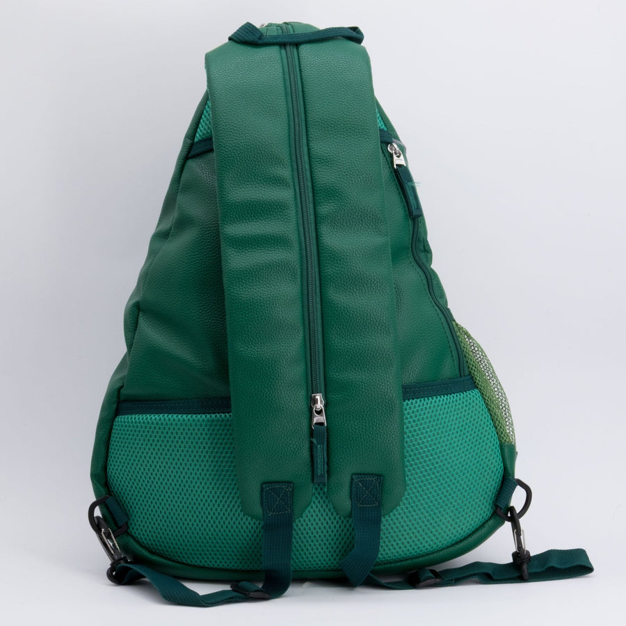 Michigan State Spartans backpack: rear dual-mode straps
