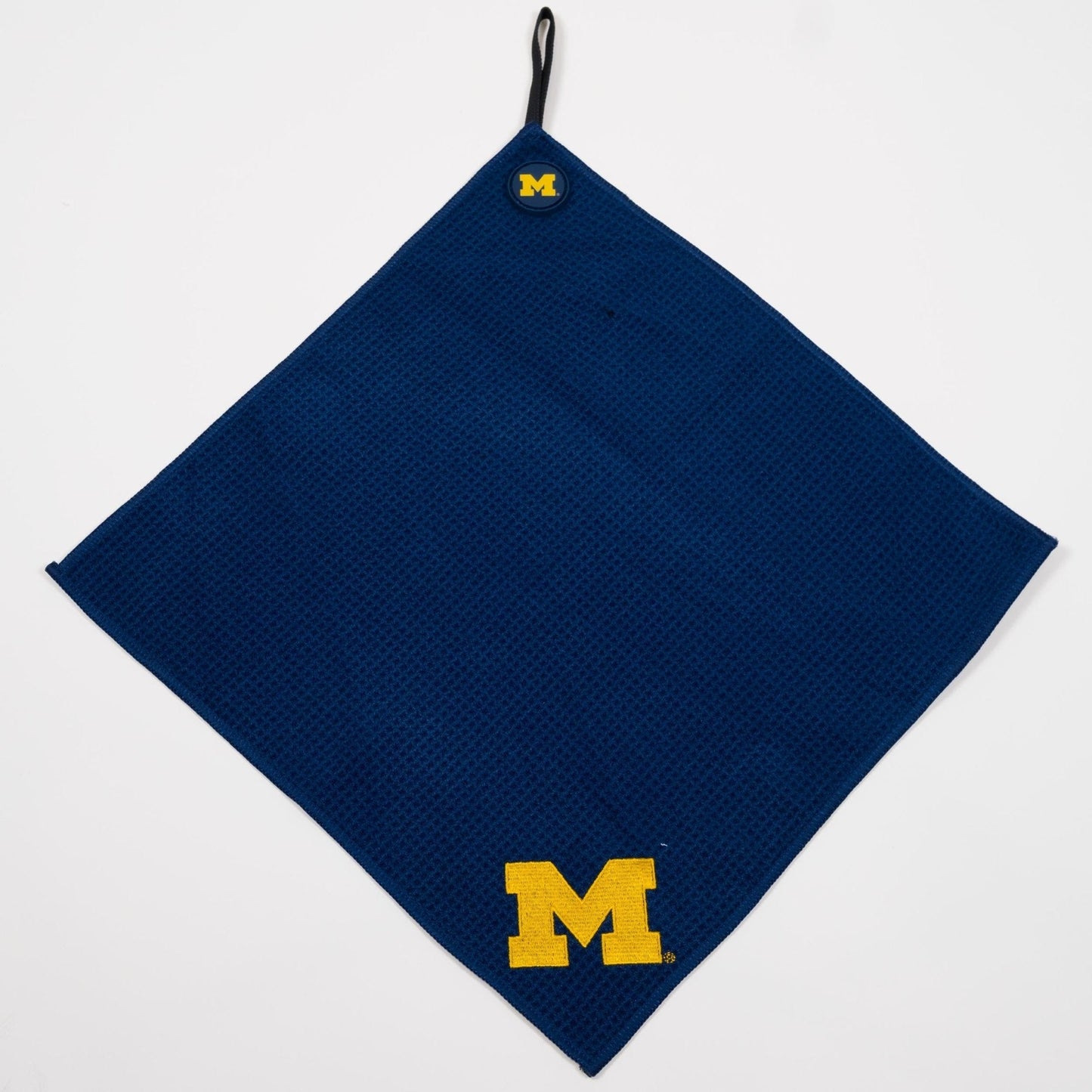 Michigan Wolverines NCAA Magnetic Embroidered Golf Towel – 15" x 15" - Club Rehab