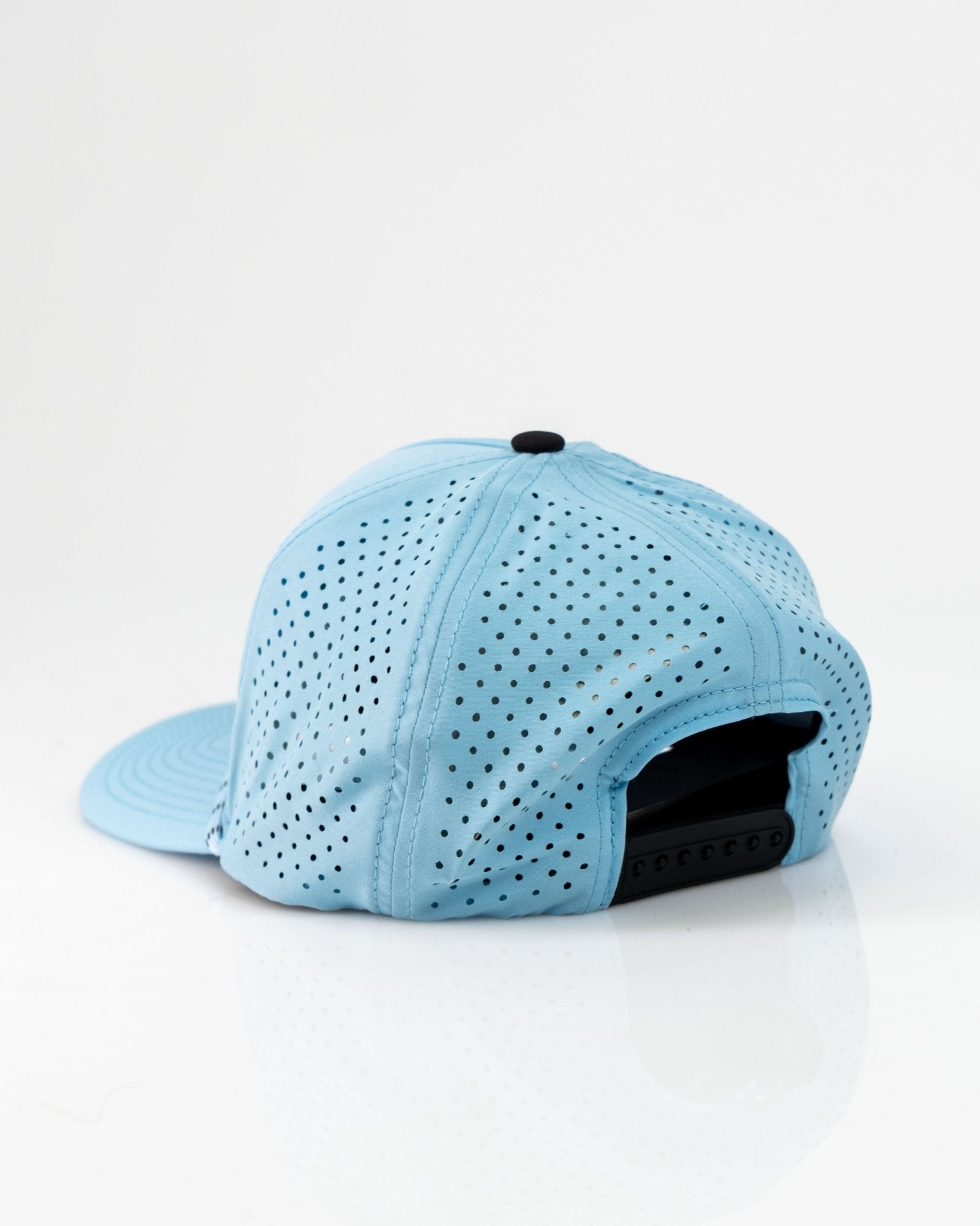 Middle Finger Baby Blue - Perforated Rope Hat - Club Rehab