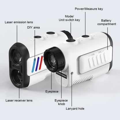 Mileseey PF2E Golf Laser Rangefinder - Club Rehab - RangefinderMileseey PF2E Golf Laser Rangefinder