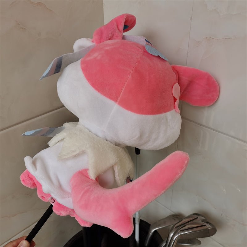 Mimikyu Pokémon Driver Head Cover – Multiple Variations - Pink - Club Rehab