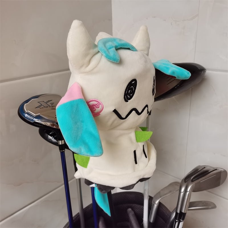 Mimikyu Pokémon Driver Head Cover – Multiple Variations - Light Blue - Club Rehab