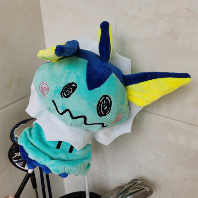 Mimikyu Pokémon Driver Head Cover – Multiple Variations - Aqua - Club Rehab