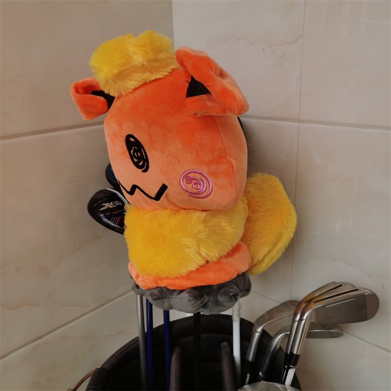 Mimikyu Pokémon Driver Head Cover – Multiple Variations - Orange - Club Rehab