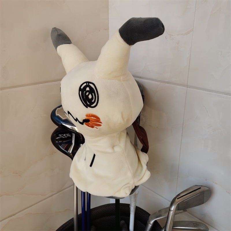 Mimikyu Pokémon Driver Head Cover – Multiple Variations - White - Club Rehab