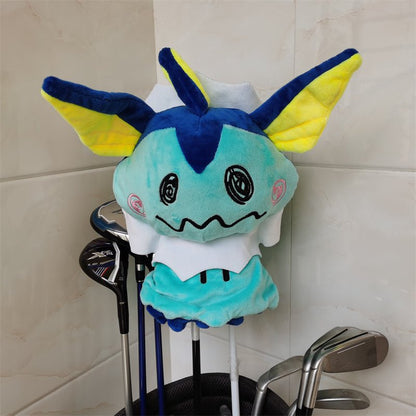 Mimikyu Pokémon Driver Head Cover – Multiple Variations - Aqua - Club Rehab