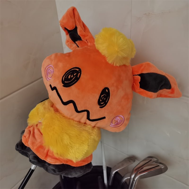 Mimikyu Pokémon Driver Head Cover – Multiple Variations - Orange - Club Rehab